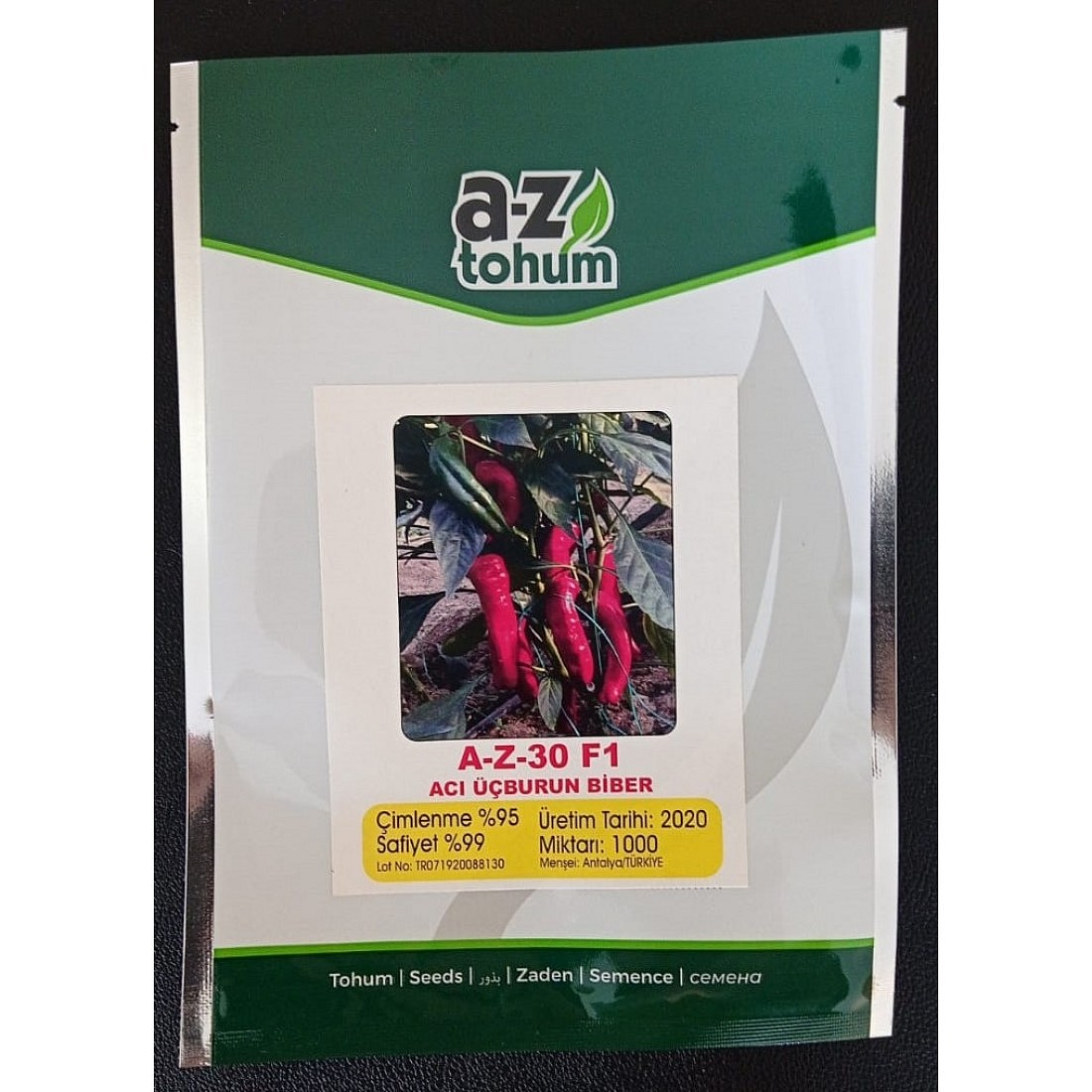 AZ 30 F1 Acı Üç Burun İsot Biber Tohumu